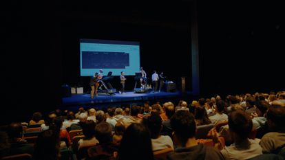 El evento del laboratorio METHUB en el Teatro Cervantes.