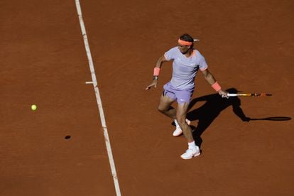 Nadal, en otro momento del partido.